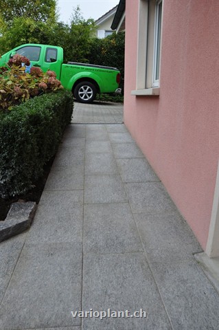 Rampe als Sekundärzugang