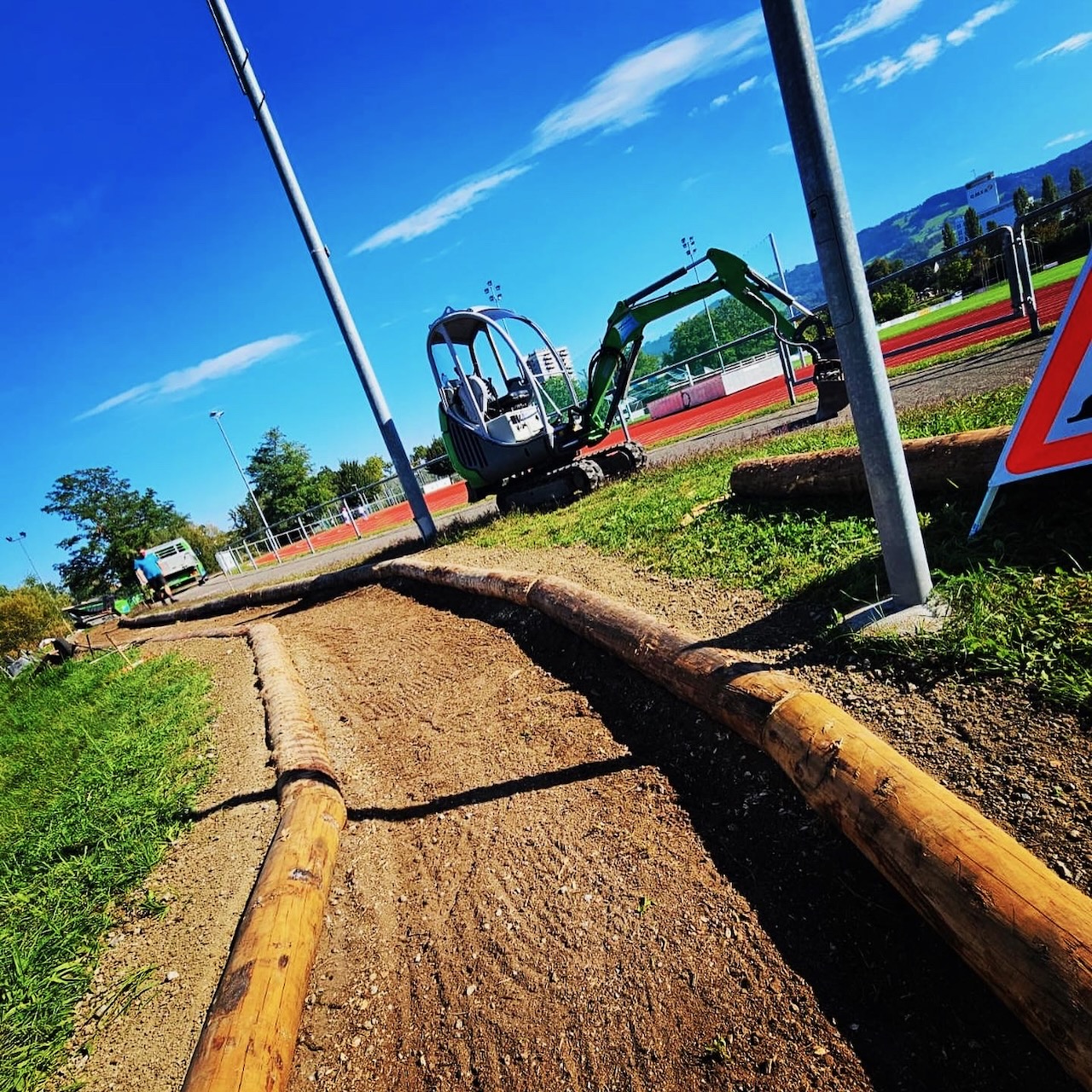 Cross-Laufsport - klassische Finnenbahn