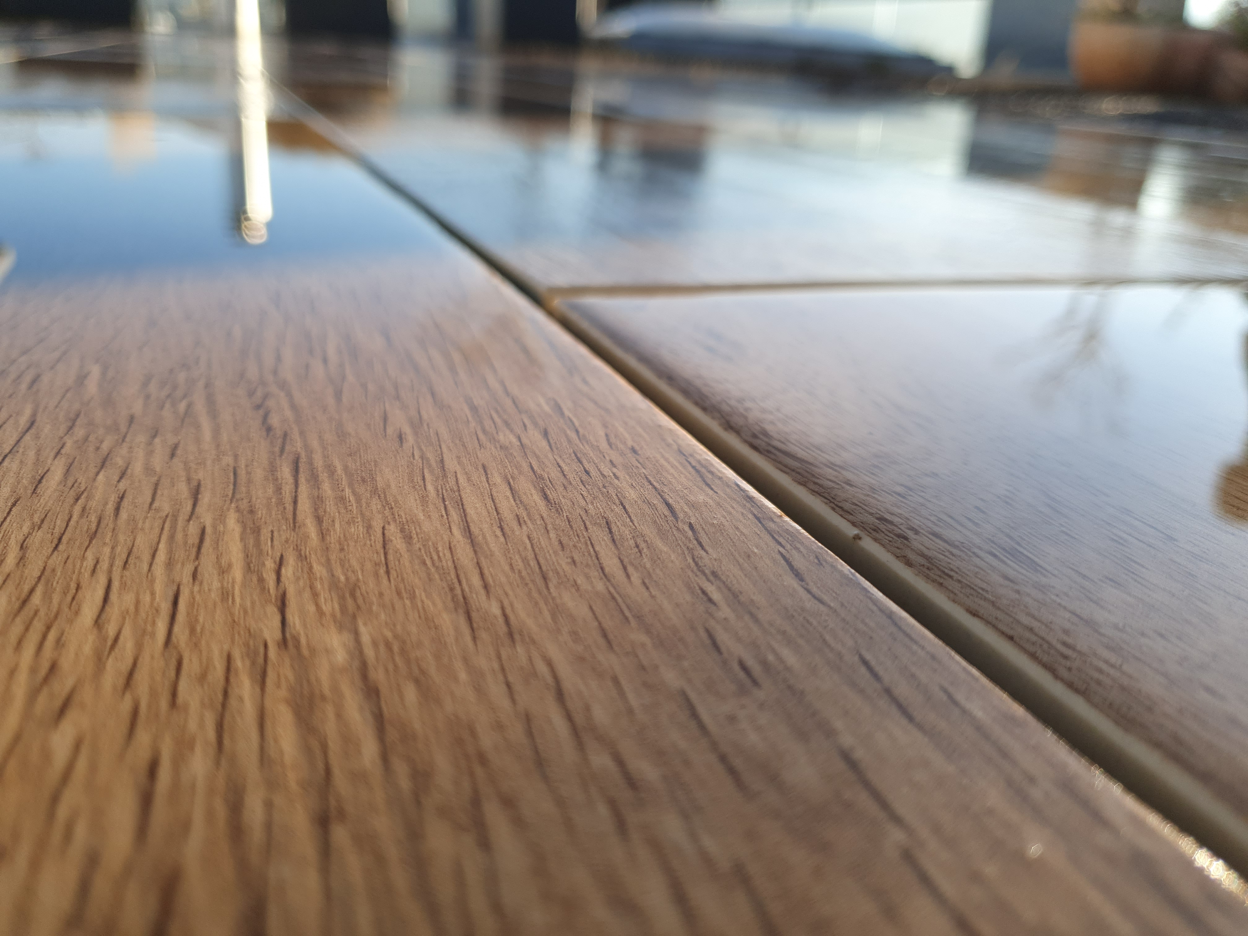 Terrasse in Holzoptik