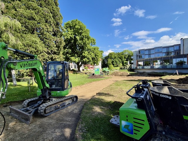 🌿 Neues Biotop und Gartenbereich beim Alterszentrum Kappelhof - Ein Ort der Begegnung entsteht