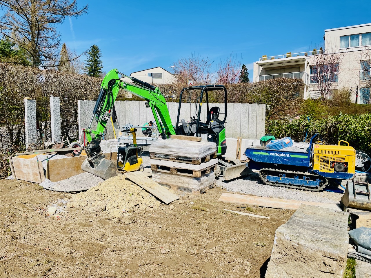 TEAM-Work im Garten- und Poolbau