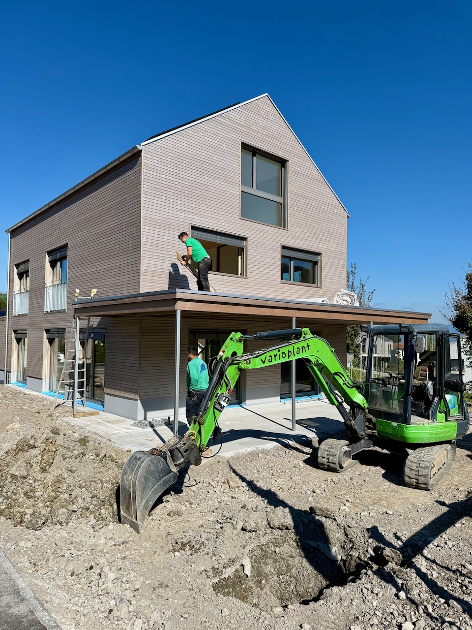 Umgebungsgestaltung mit Aussicht