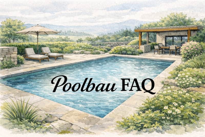 🌊 Poolbau FAQ – St. Gallen & Ostschweiz