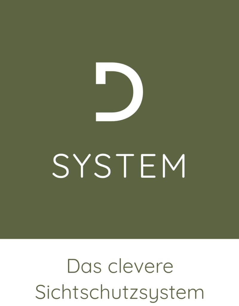 Deltasystem - flexibles Sichtschutzsystem