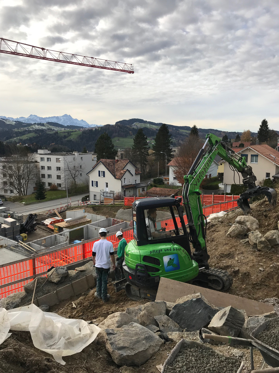 Mauern individuell gestaltet