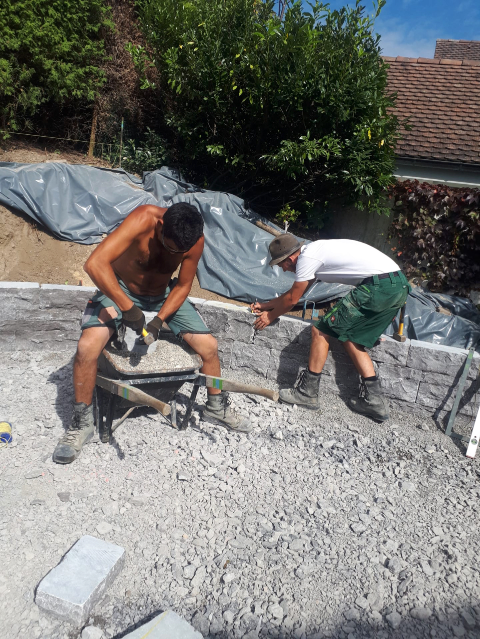 Natursteinarbeiten 'Azul de la Piedra'